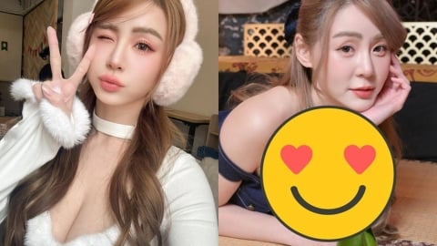 短今性感趴床超兇狠！嫩白雪球「緊貼榻榻米」海溝黑線全洩出…網震撼：很火熱