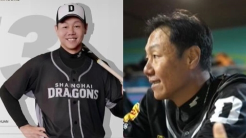 棒球(影)/「神全」新舞台首秀!林益全CPB首戰雙安1打點助上海正大龍隊開紅盤