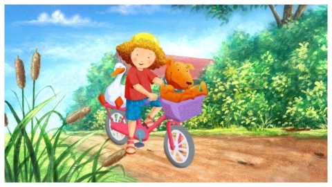 達文西頻道《愛波與小流》以溫柔視角描繪童年情感與自然探索