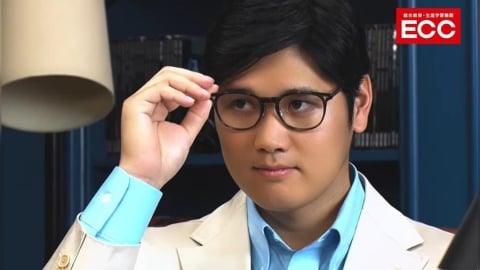 MLB(影)／大谷翔平變身學霸男神！戴上眼鏡扮文青網友大讚帥出新高度