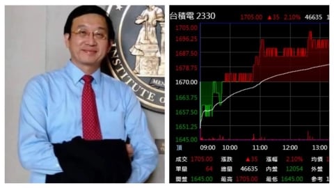 預言「台積電跌破500」大翻車還要魏哲家下台　台大管院副教授「悄刪文」