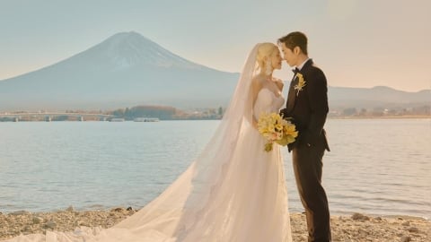 陳漢典、Lulu 赴日拍婚紗!甜蜜搭富士山美景超浪漫 婚禮將在「這天」舉行