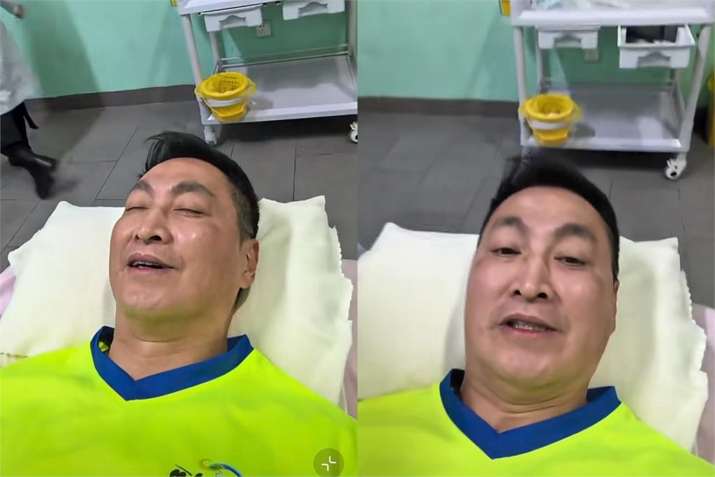 「最帥展昭」何家勁才自爆長肺泡!又曬躺床「打針哀嚎片」近況嚇壞網:保重