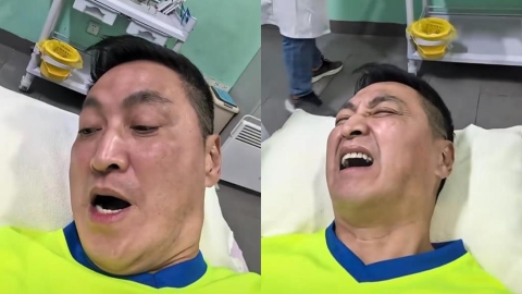 「最帥展昭」何家勁才自爆長肺泡!又曬躺床「打針哀嚎片」近況嚇壞網:保重