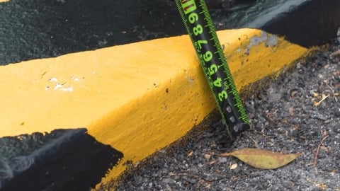 行人庇護島「僅5公分高+警示線剝落」 北市議員炮轟