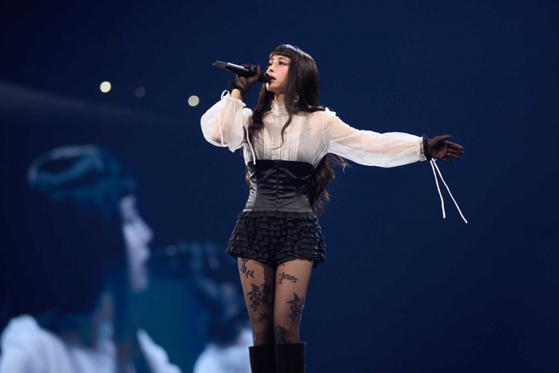 蔡依林出道26年首度站上台北大巨蛋舞台，以震撼規格宣告華語流行音樂邁入全新里程碑。（圖／凌時差提供）