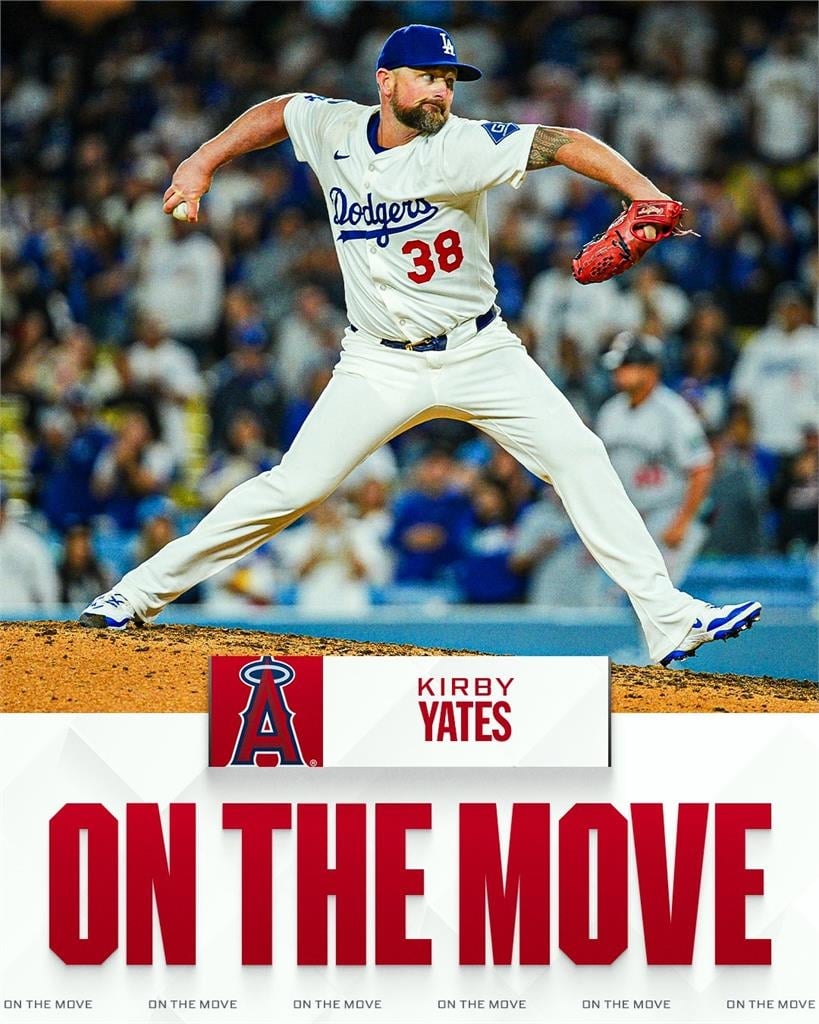 MLB(影)／在牛棚熱身接過大谷全壘打的他要換隊了！從道奇轉戰天使很近不用擔心