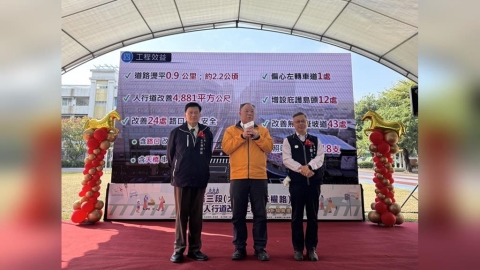 內政部證實「補助台中107億」升級道路!再砸4000萬強化一中商圈安全