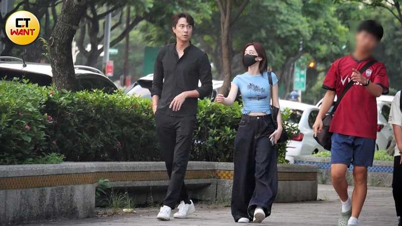 劉書宏與席惟倫曖昧約會。（圖／本刊攝影組）