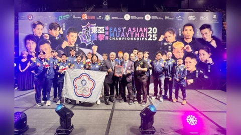 2025東亞泰拳錦標賽台灣成績亮眼　勇奪雙銀八銅、三大獎項齊發光