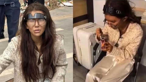 20歲女網紅遭斷腿丟包柬埔寨！網見她吃「八寶粥」曝暗黑內幕：成了廢人