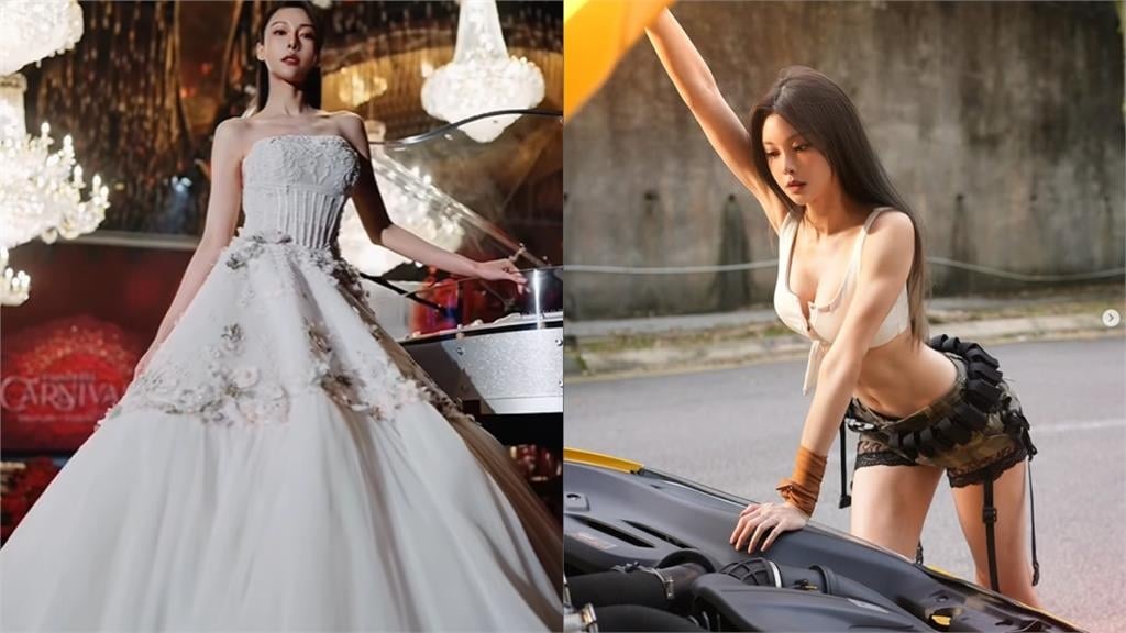 鋼琴女神解放「狂洩SSR猛料」尺度大開　「只裹一塊黑布」超巨芋圓現形！