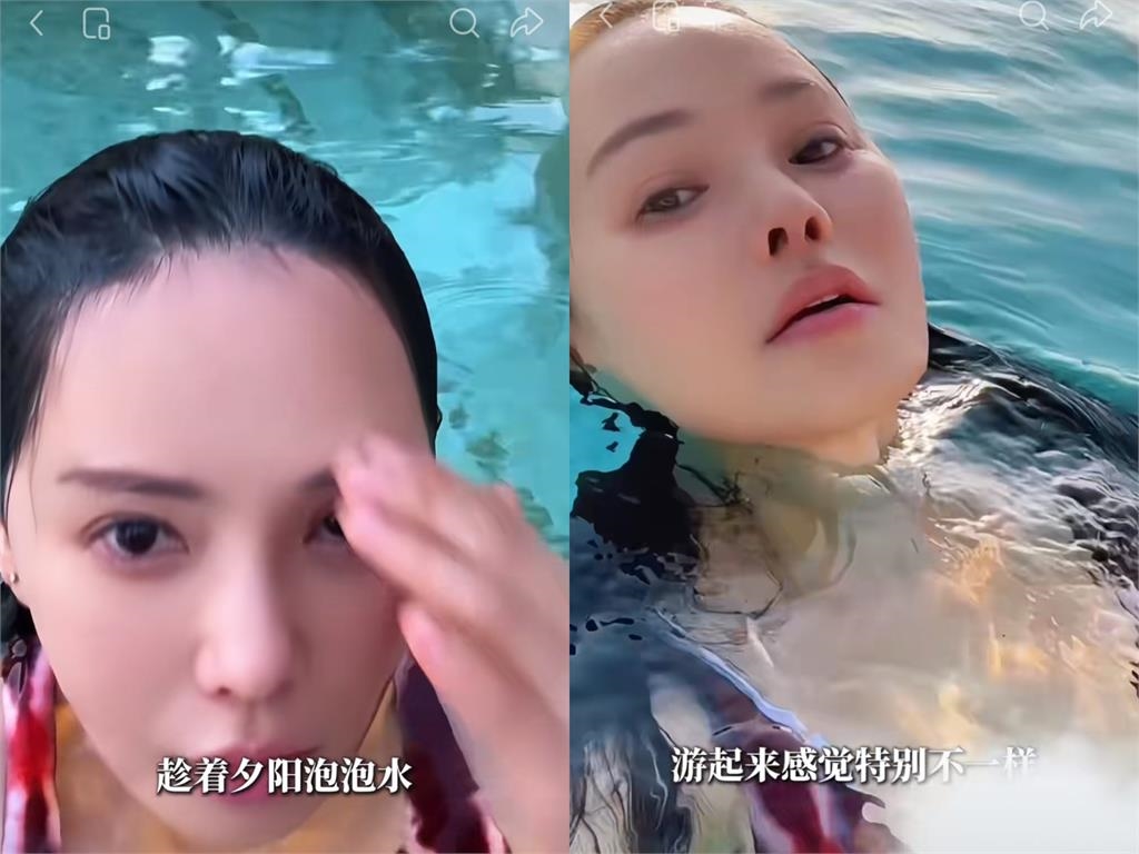 伊能靜泳池大解放「濕身畫面」流出！比基尼狂洩「絕頂S曲線」網暴動：狀態太好了