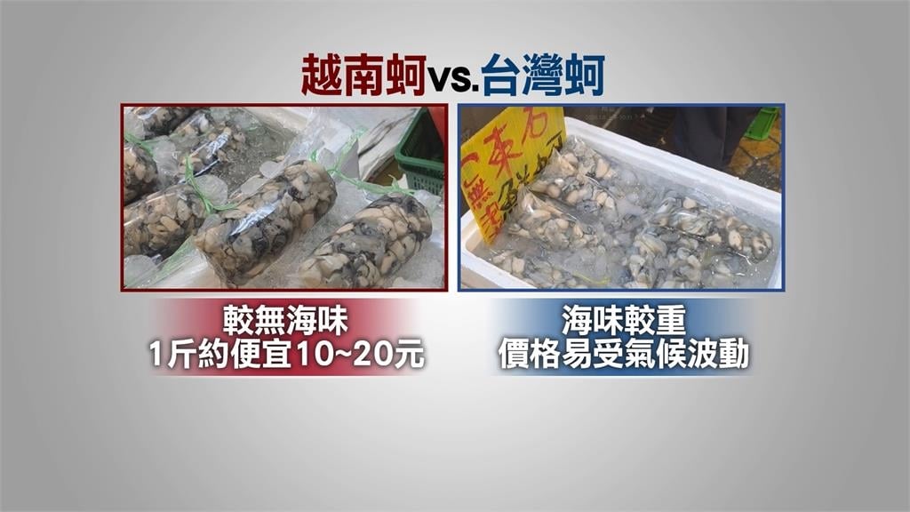 繼高雄後!台中水產店業者越南牡蠣假冒台灣蚵 業者辯稱不知情