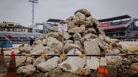 棒球／如砍掉重建！新竹市棒球場昔險終結「釣蝦瑄」生涯「現況仍堆鋼筋、廢棄物」