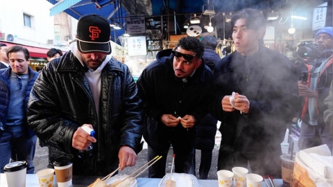 MLB(影)／巨人積極拓展韓國市場！高層和球星大陣仗隨「風之孫」赴首爾宣傳