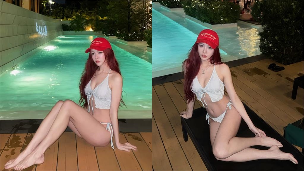 李恩菲泰國深夜「比基尼」放送!曬「火辣曲線+超長美腿」粉絲失控:泰辣受不了