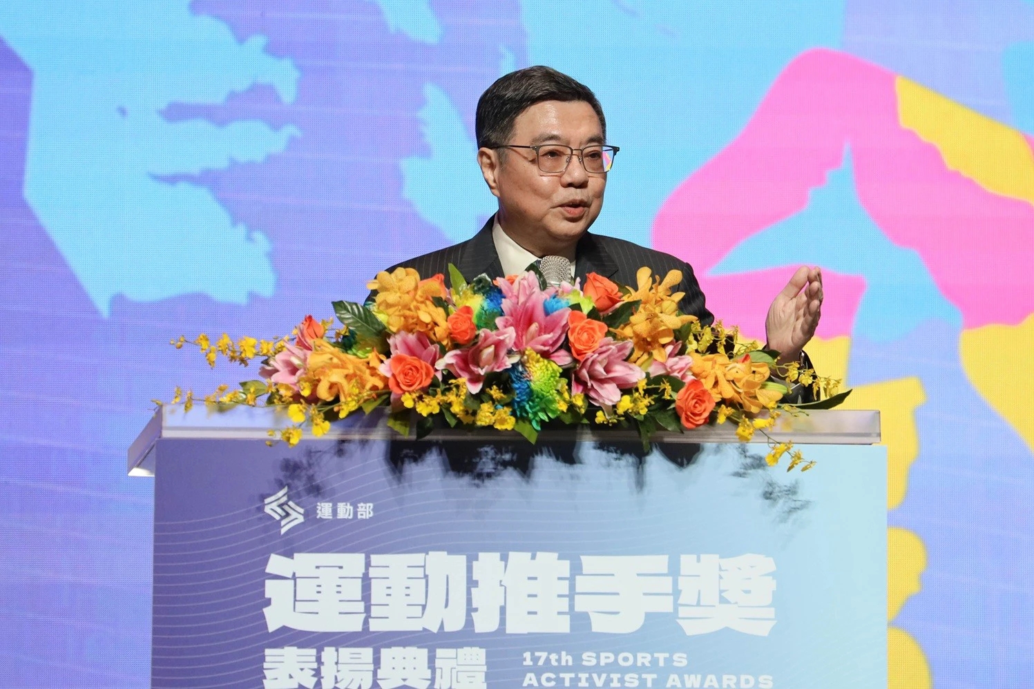 行政院長卓榮泰。(運動部提供)