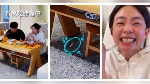 二伯吃蟹「啪」一聲！門牙飛走啦　蔡阿嘎淡定先拍照