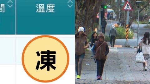 台大9.1度「比陽明山文大還冷」！氣象專家曬1圖曝原因：這次顛倒過來了