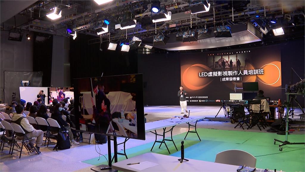 文化部補助推「LED虛擬影視製作人員培訓班」學員展現亮眼成果