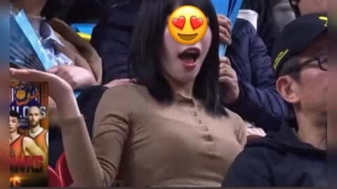 PLG／女球迷無預警「中空挺胸律動」　竟是球場界王心凌嗨喊：謝賞飯吃