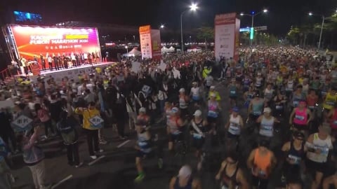 高雄馬拉松第二日 運發局長"撩落去"跑半馬完賽