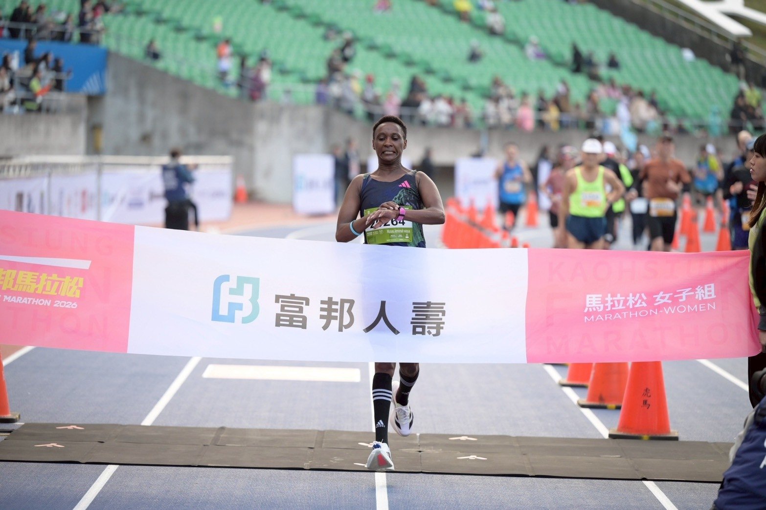 日籍好手作田直也首征高富馬奪魁 肯亞女將 Wayua 成功衛冕