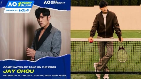 澳網／周杰倫要參加澳網！「一分大滿貫」周董霸氣贏了獎金全捐出去
