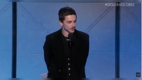 金球獎得主出爐！提摩西夏勒梅得最佳男主角　最大贏家是「他」