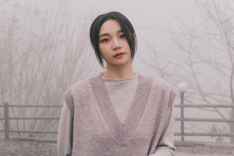 鄭沐晴14歲時參加歌唱比賽，展現過人的音樂天賦。（圖／翻攝自鄭沐晴臉書）