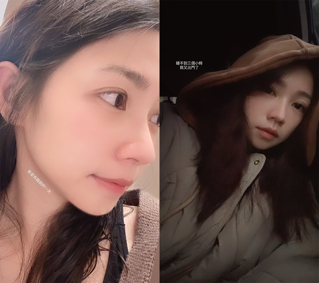 曾智希《豆腐媽媽》拍到累癱！躺椅熟睡畫面流出　網喊話陳志強：你完蛋了