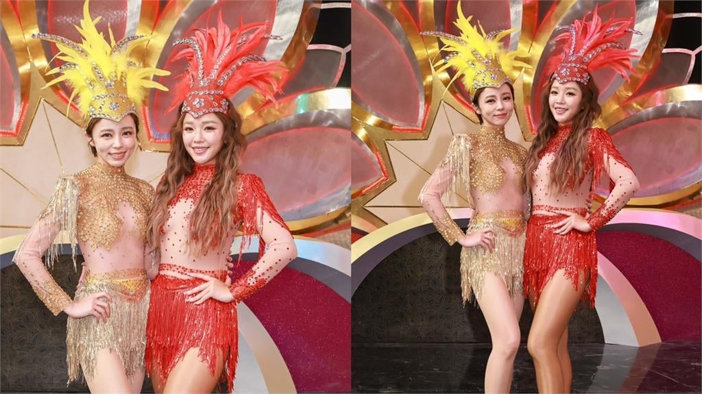 王瞳、賴慧如「上身僅以亮片遮點」超火辣！熱舞開扭自嘲像「洗車刷」笑翻全場