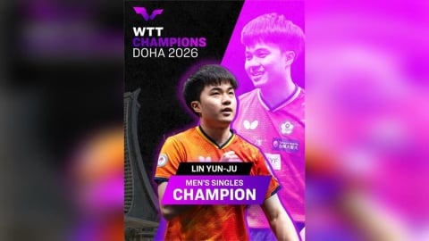 桌球／連中國隊都說很害怕！林昀儒排名飆升重返世界第9名！本週續戰杜哈球星賽