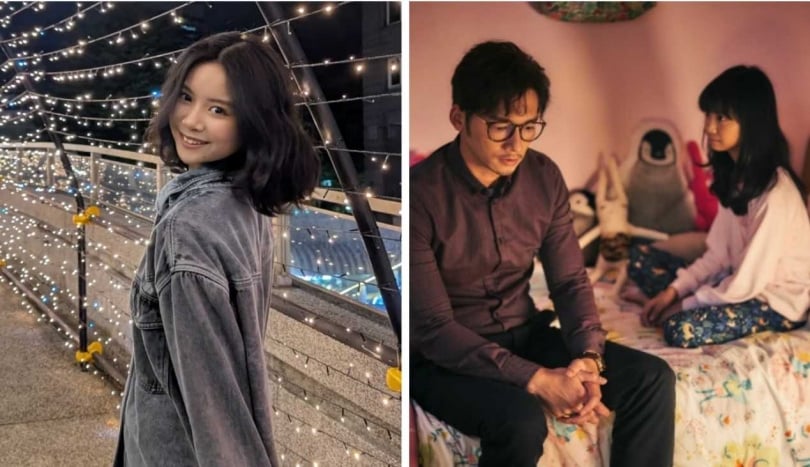 于卉喬曾因小學時拍攝《我們與惡的距離》爆紅，現在已經是個大學生。（圖／報系資料照／公視提供、翻攝自于卉喬臉書）