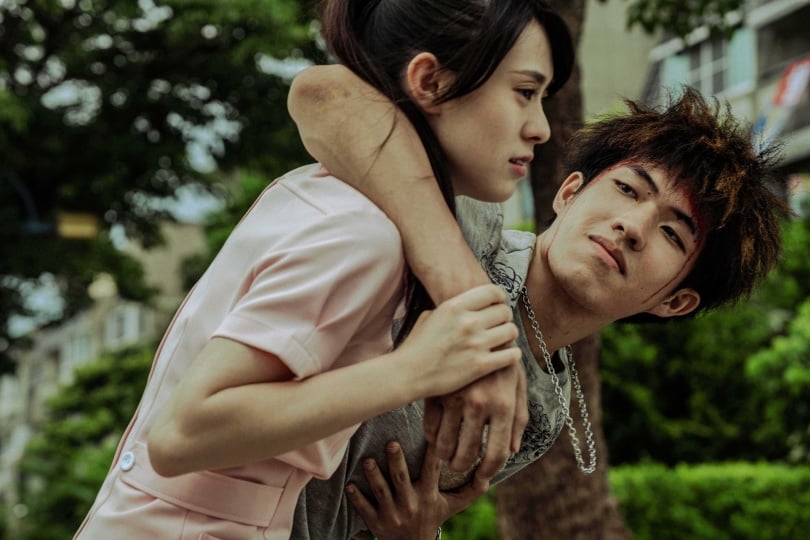 邱偲琹跟郭方儒工作拍戲結緣，從2021年《如果花知道》第一次合作，2023年拍《生命捕手》時男方追求成功。（圖／報系資料照／東森提供）