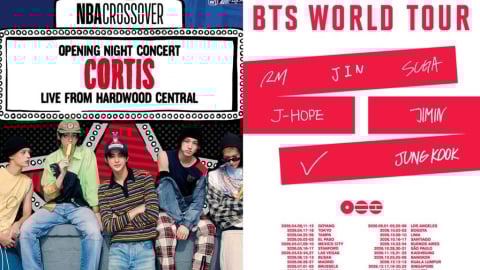 綜合(影)／還沒跟上就遜了！CORTIS降臨NBA明星週、BTS巡演登大聯盟社群