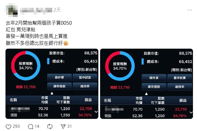 「普發1萬」全投進股市！她2026期許：想買吉伊卡哇就買「ETF」