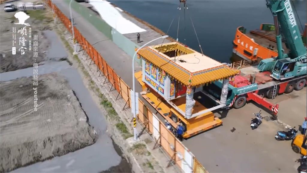 神明的移動城堡! 民眾直擊"宮廟路上跑":好神奇