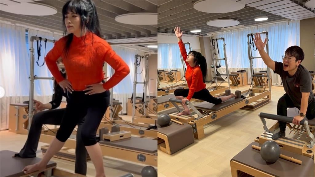 唐綺陽狂練皮拉提斯畫面流出！甩肉28公斤「火辣S曲線」網暴動：身材太好了
