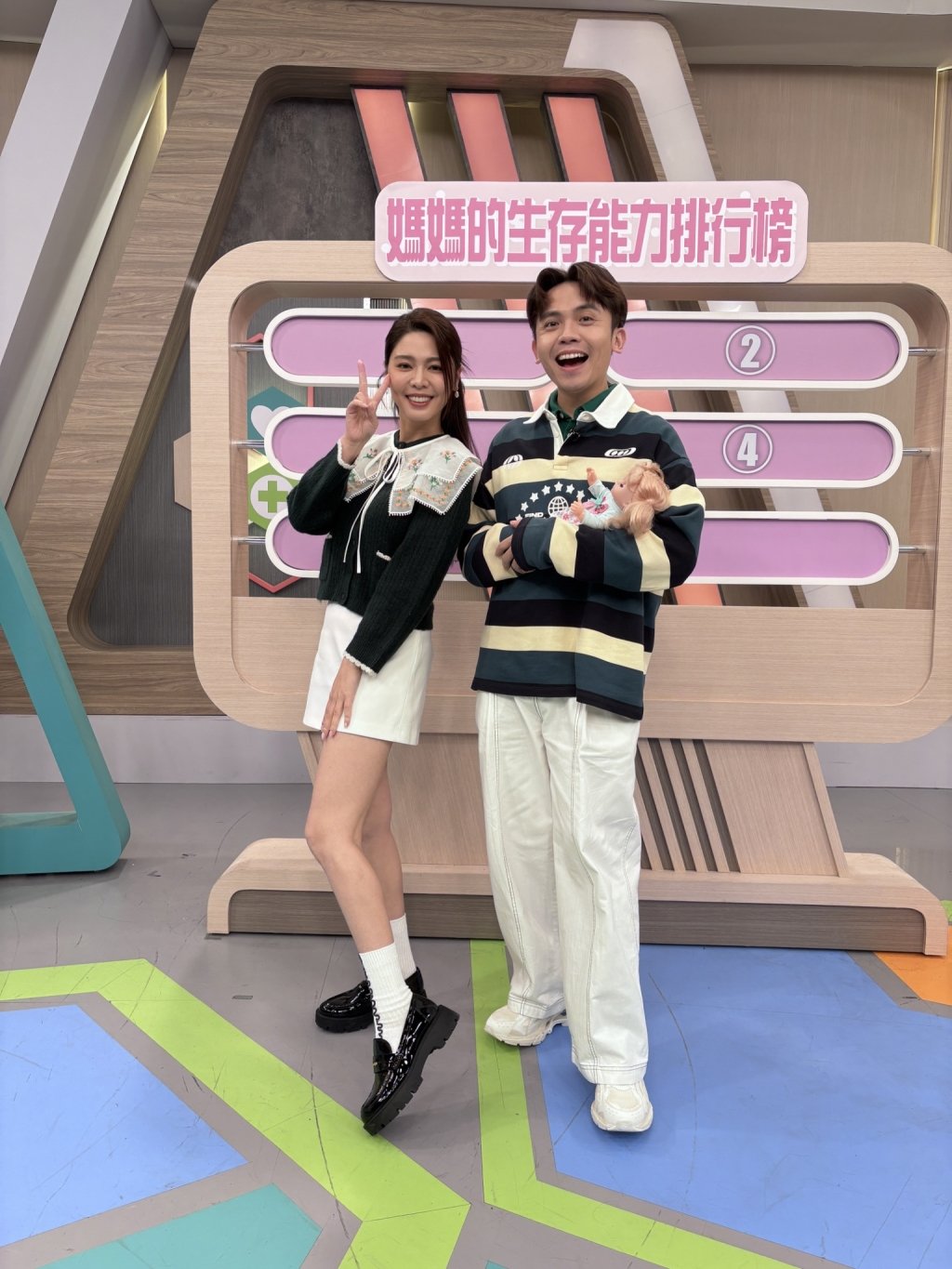 (影)／白家綺提問真的會「一孕傻３年」？吳東諺回答「我老婆已經傻12年了」！