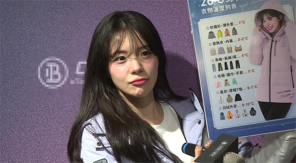 人氣啦啦隊女神李多慧一日店長　粉絲擠爆品牌櫃位