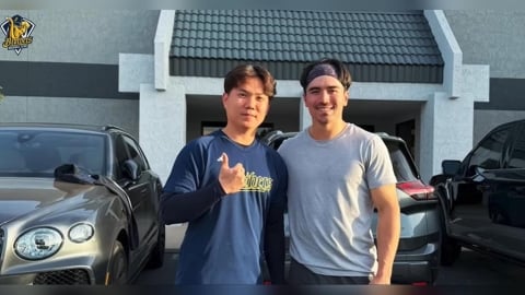 經典賽(影)／江坤宇與卡仔美國訓練相見歡！相約WBC前進邁阿密台美再對決