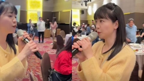 高嘉瑜練新歌同框「台語天后」 開嗓「5字神曲」她秒誇獎：高音沒壓力