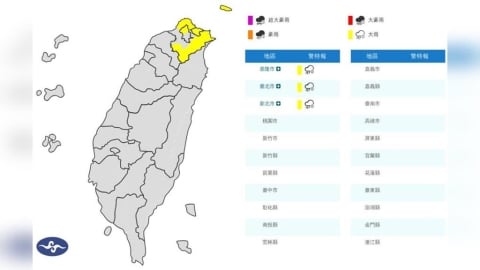 雨彈開炸！3縣市大雨特報　下到明天