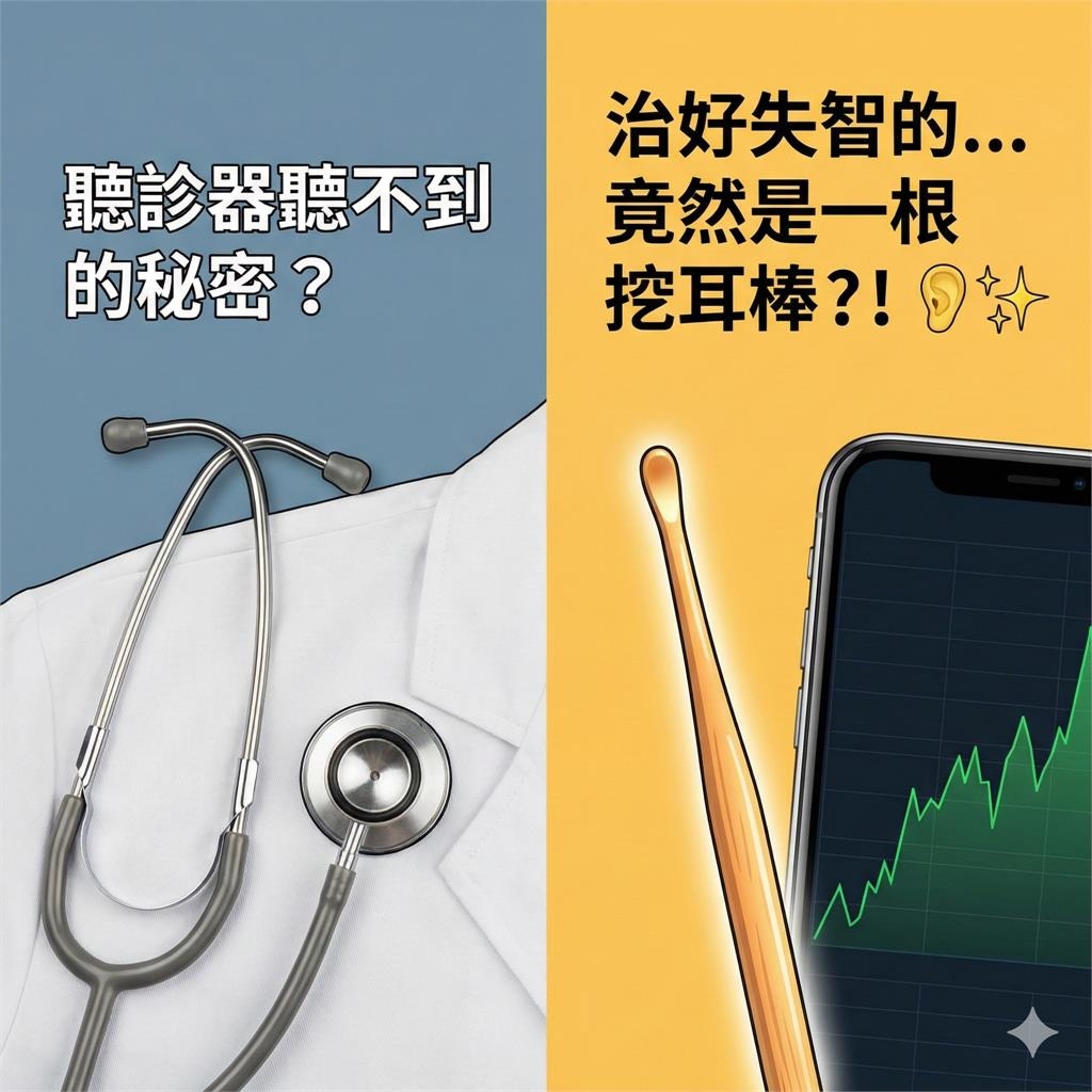 8旬翁突變沉默疑失智？一查竟是「耳屎太多」惹的禍