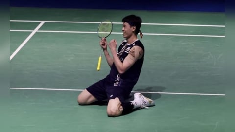 羽球／生涯首奪印度賽冠軍！「左手重砲」林俊易把冠軍獻給「她」當生日禮物