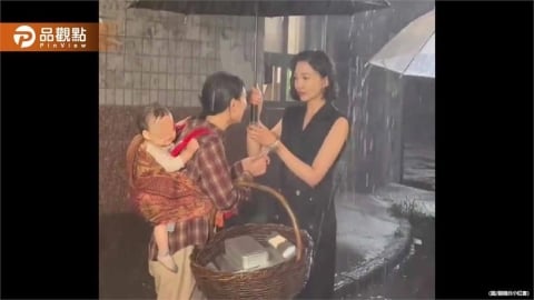 嬰兒深夜淋雨拍戲！哭到撕心裂肺 陸短劇被罵爆