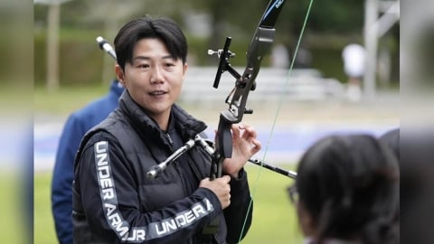 綜合／中華奧會團結基金會進偏鄉！四屆奧運元老「雷母」雷千瑩親自指導小選手