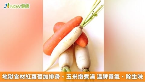 地獄食材紅蘿蔔加排骨、玉米燉煮湯 溫脾養氣、除生味